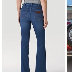 High Rise Womens Wrangler Jeans